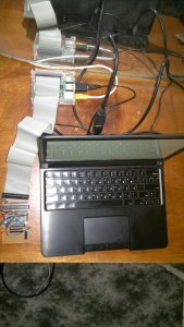 Raspberry Pi Lapdock and Arduino