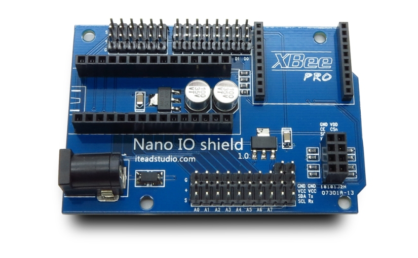 Arduino nano shield. I/O Shield.