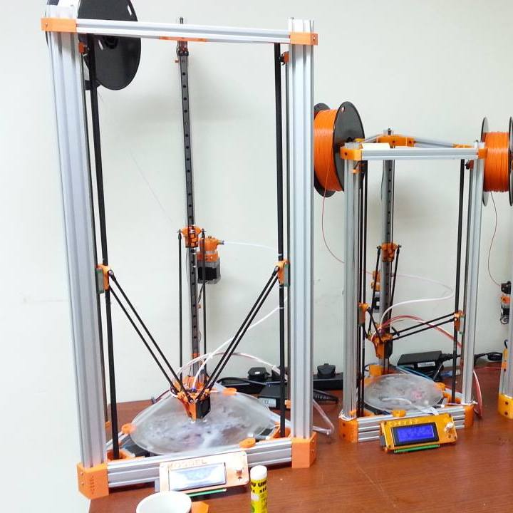 M4 Single Print Head Fisheye Aluminum End Effector For Delta Kossel 3D Printer 