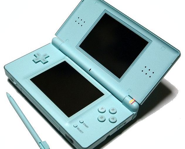 Battered Nintendo DS Lite