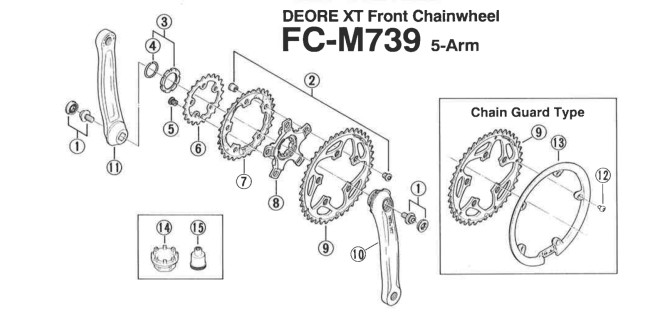 Chainguard for FC-M739