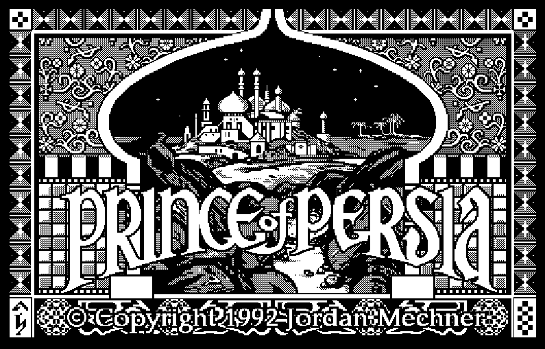 Prince of Persia codes for Macintosh