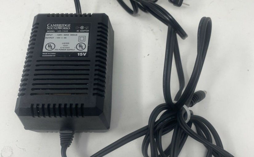 Cambridge Soundworks Creative UD1540 Power Supply – 15 Volt 4 Amp
